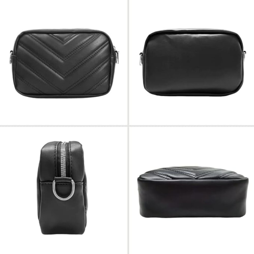 NEW! Small Vegan Leather Purse with Detachable Strap and Coin Pouch - Picture 3 of 14